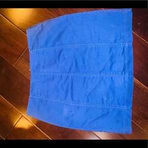 Forever 21 blue denim skirt